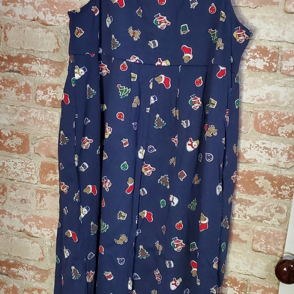 Steven Ross, Naturally New Old Stock Christmas Holiday Maxi Dress! - Picture 8 of 9